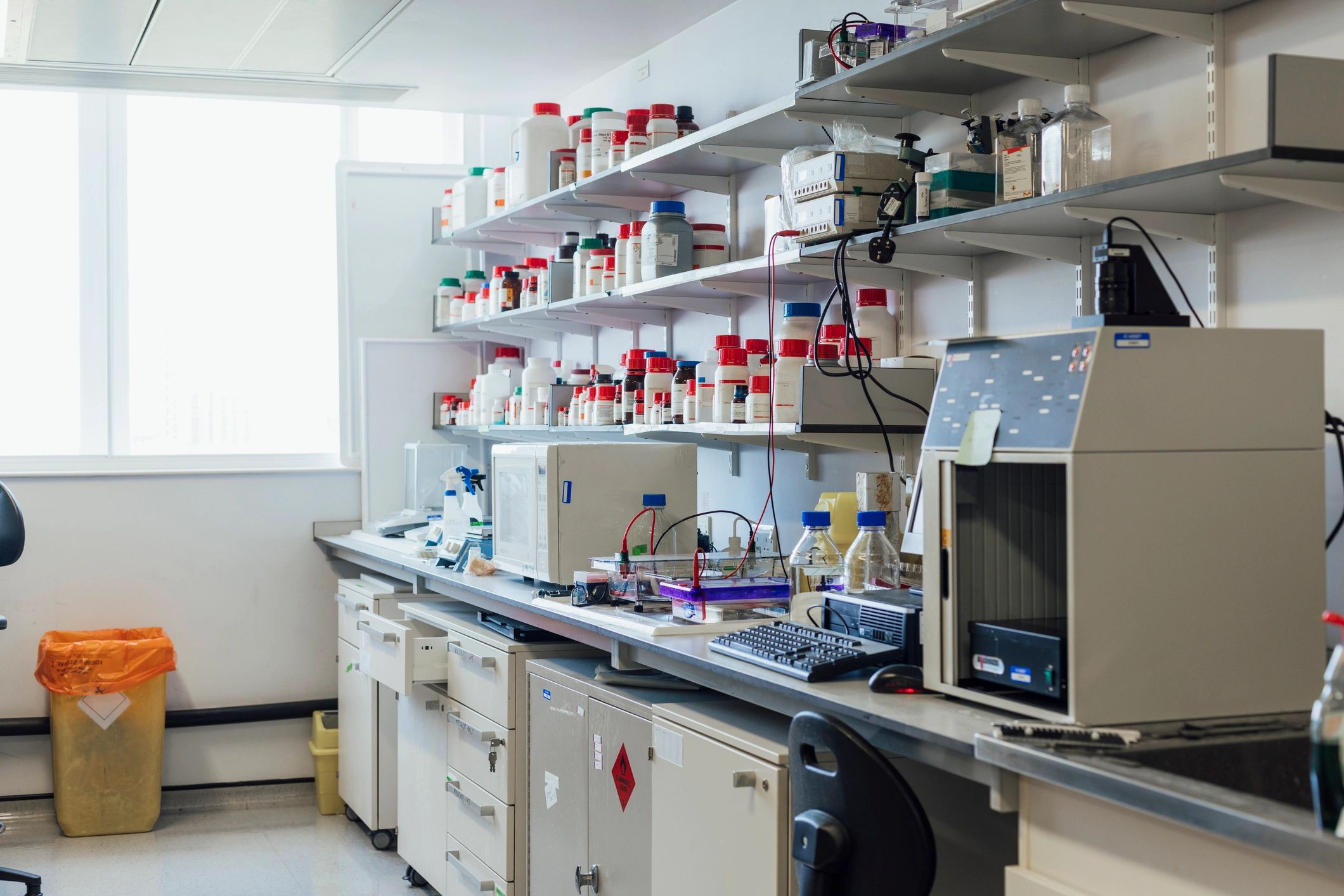 Laboratory workspace representing hallmarking centre operations