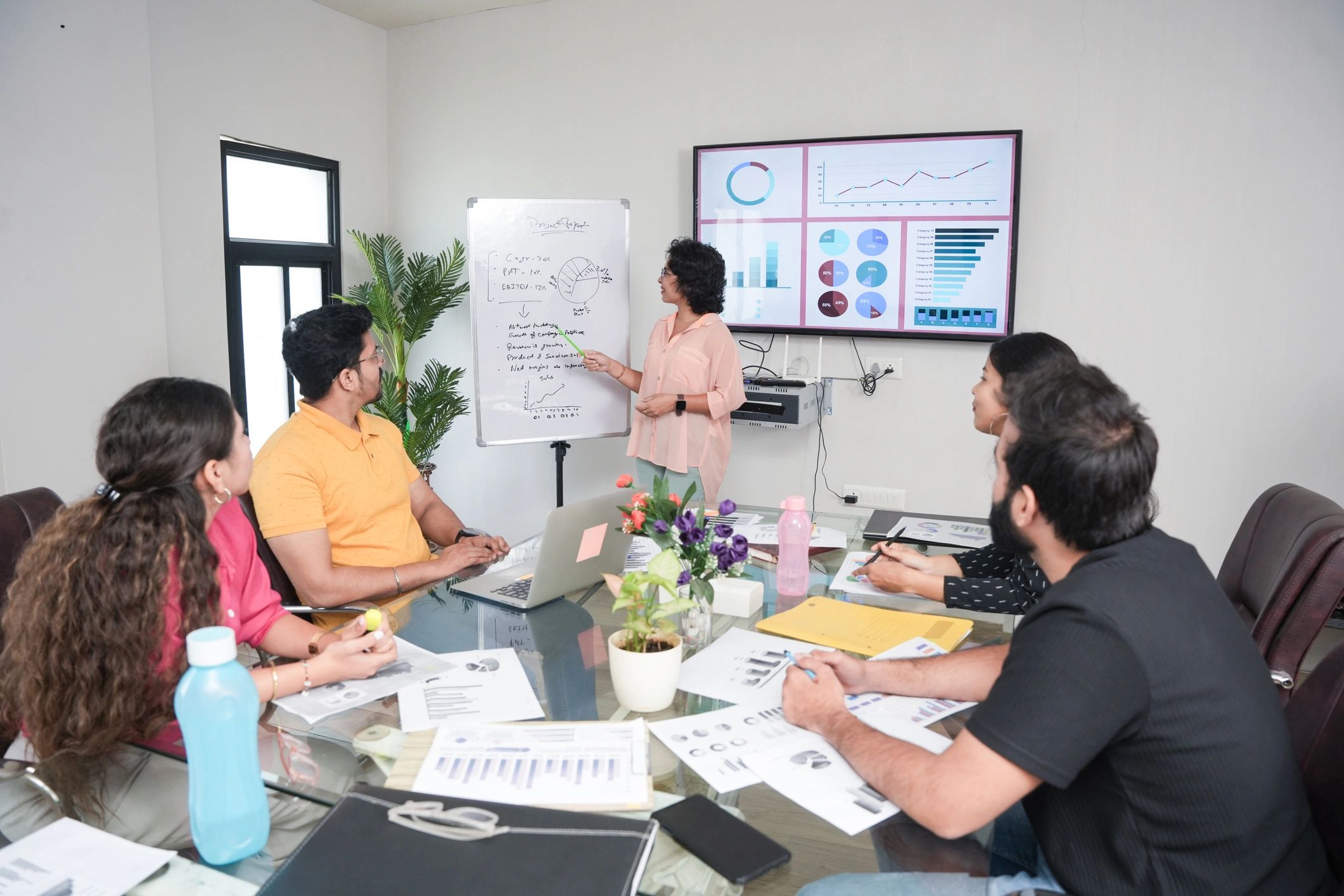 Professional association meeting in India